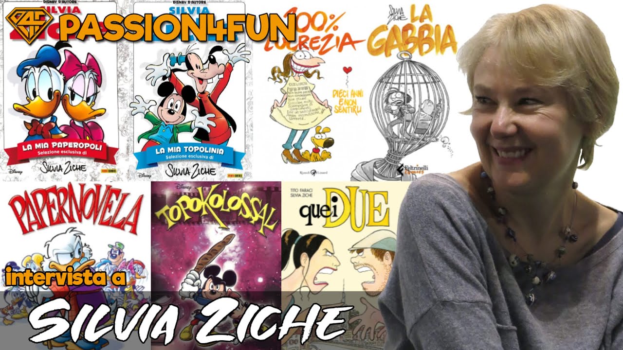 Intervista a SILVIA ZICHE - Romics XXIX