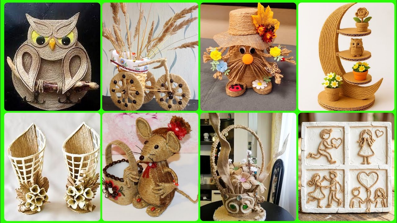 Jute Rope Decoration Ideas 💖 | Easy & Budget Friendly DIY Crafts for Home 2026