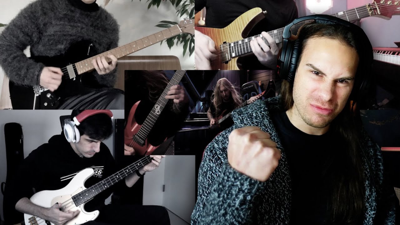 the biggest shred collab song in the world IV - tepki reaksiyon videosu @Jared Dines