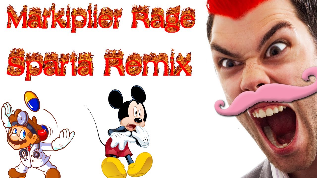 Markiplier rages for a Collab Sparta Remix