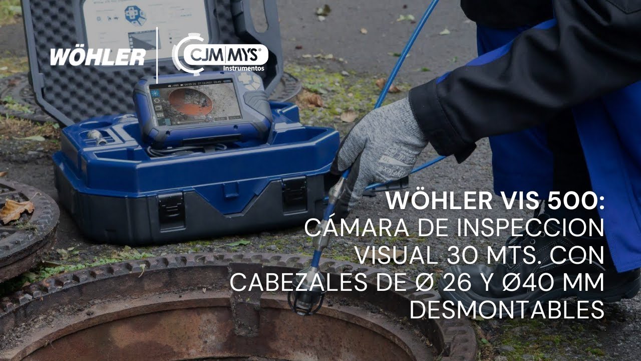Cámara de Inspección Wöhler VIS 500