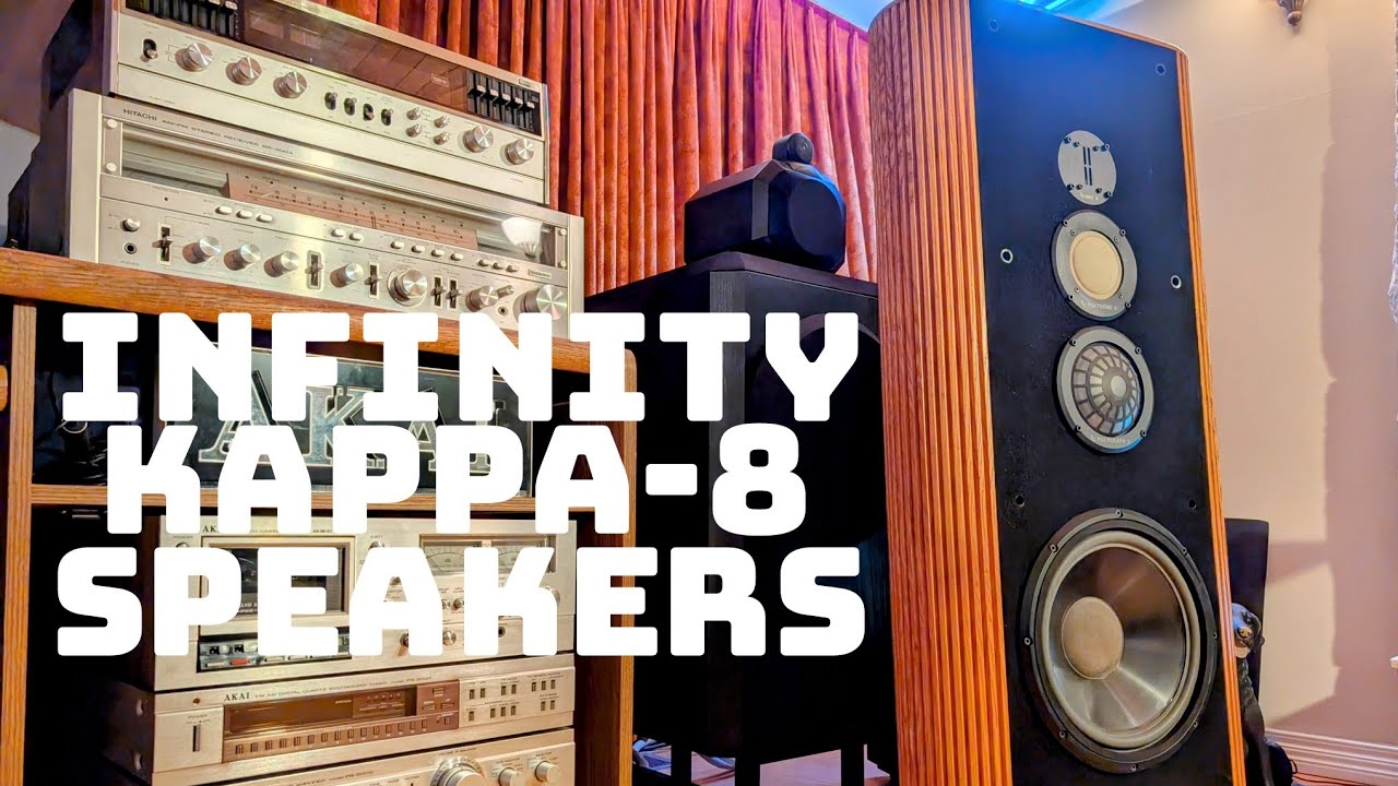 Infinity Kappa-8: Потрясающие винтажные колонки.