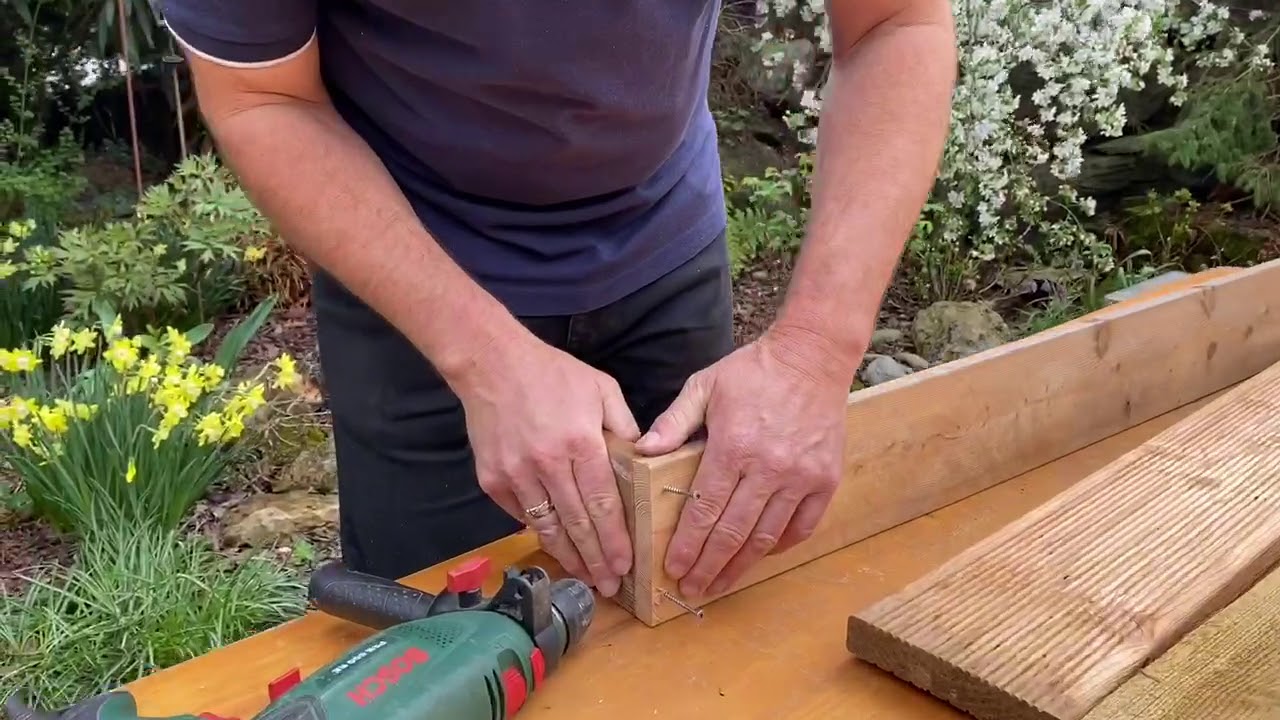 Blumenkisterl aus Holz bauen