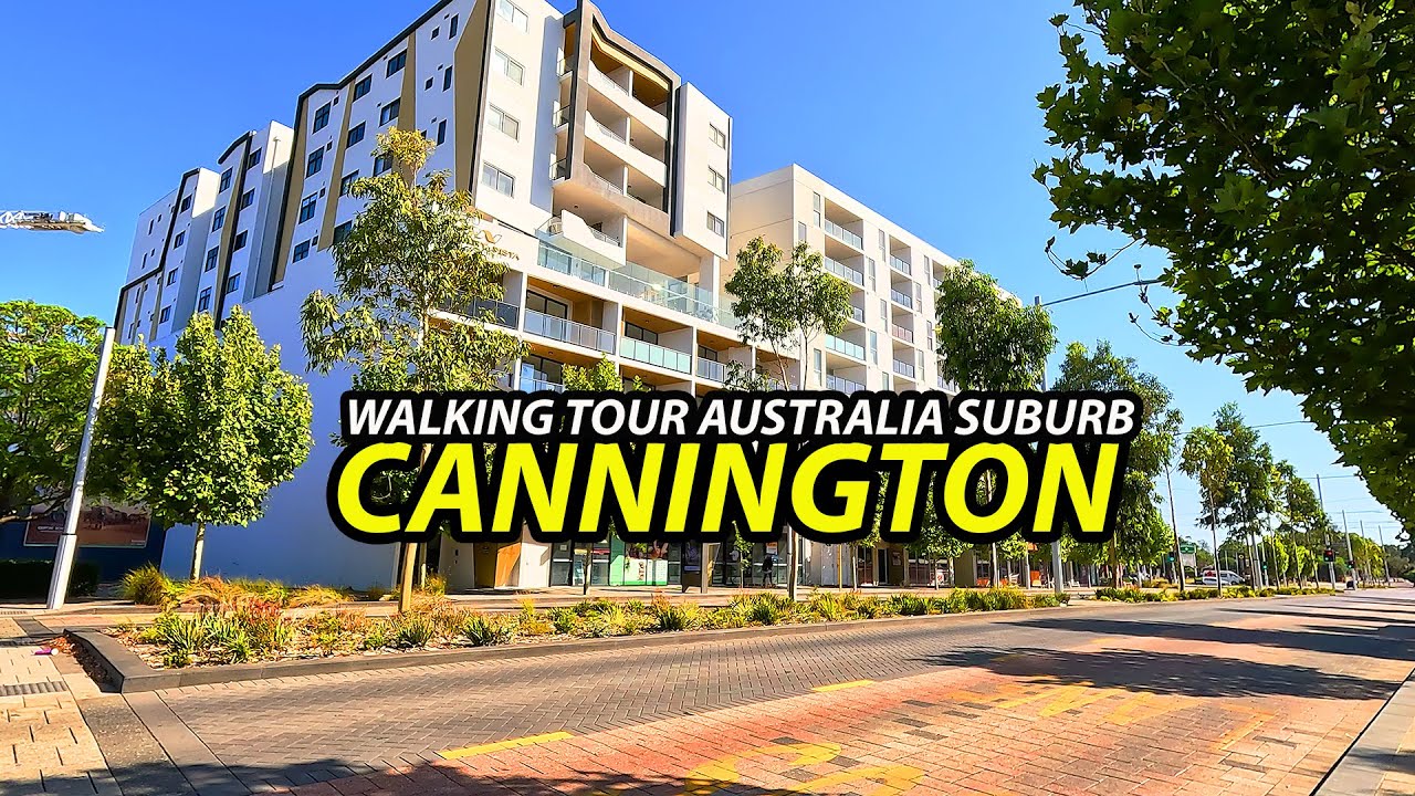 Walking Tour Australia: CANNINGTON, Suburb in Perth, WA (Home of the Biggest Shopping Mall in Perth)
