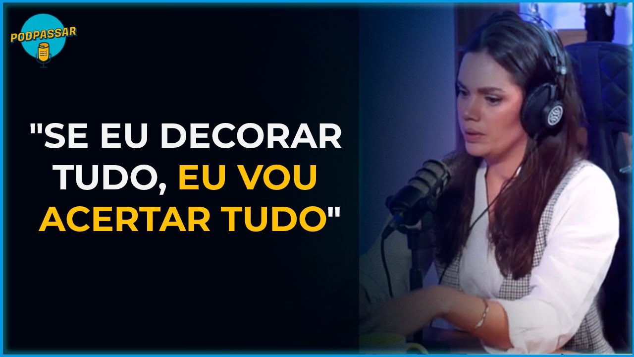 Como Verônica Rodrigues, aprovada no Senado, passou em concurso DECORANDO matérias