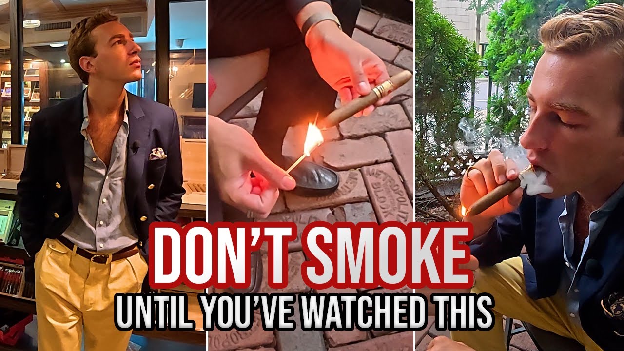 How to Buy, Cut, and Light a Cigar (the correct way)