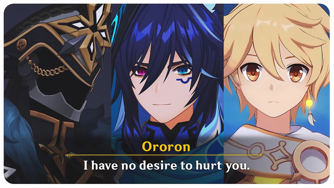 Ororon & Capitano Make a Deal with Traveler (Cutscene) | Genshin Impact 5.1