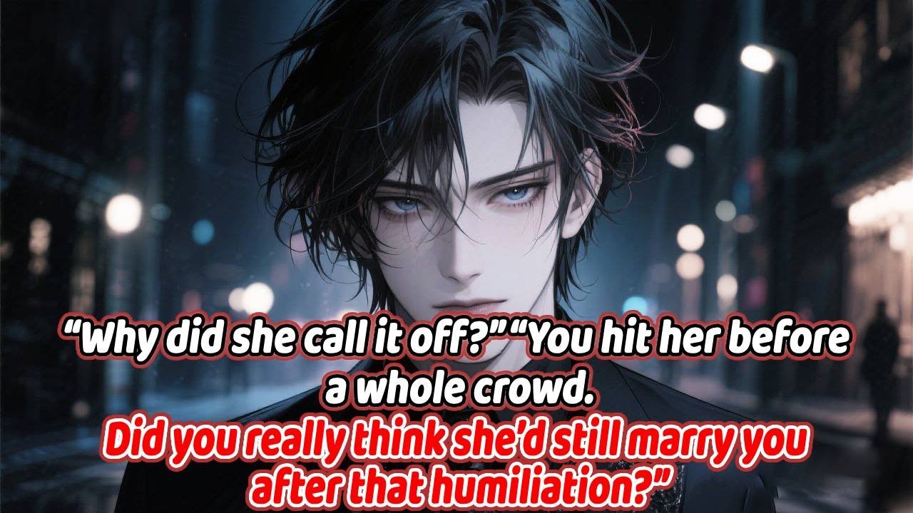 Why’d she break the engagement?” “You slapped her before a crowd. What else did you expect...