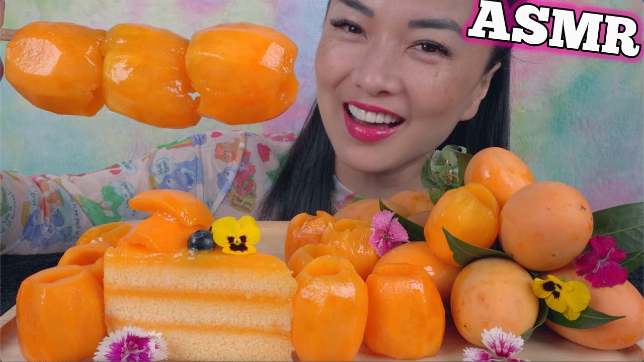 ASMR MAYONG-CHIT *THAI FRUIT + CAKE (EATING SOUNDS) LIGHT WHISPERS | SAS-ASMR