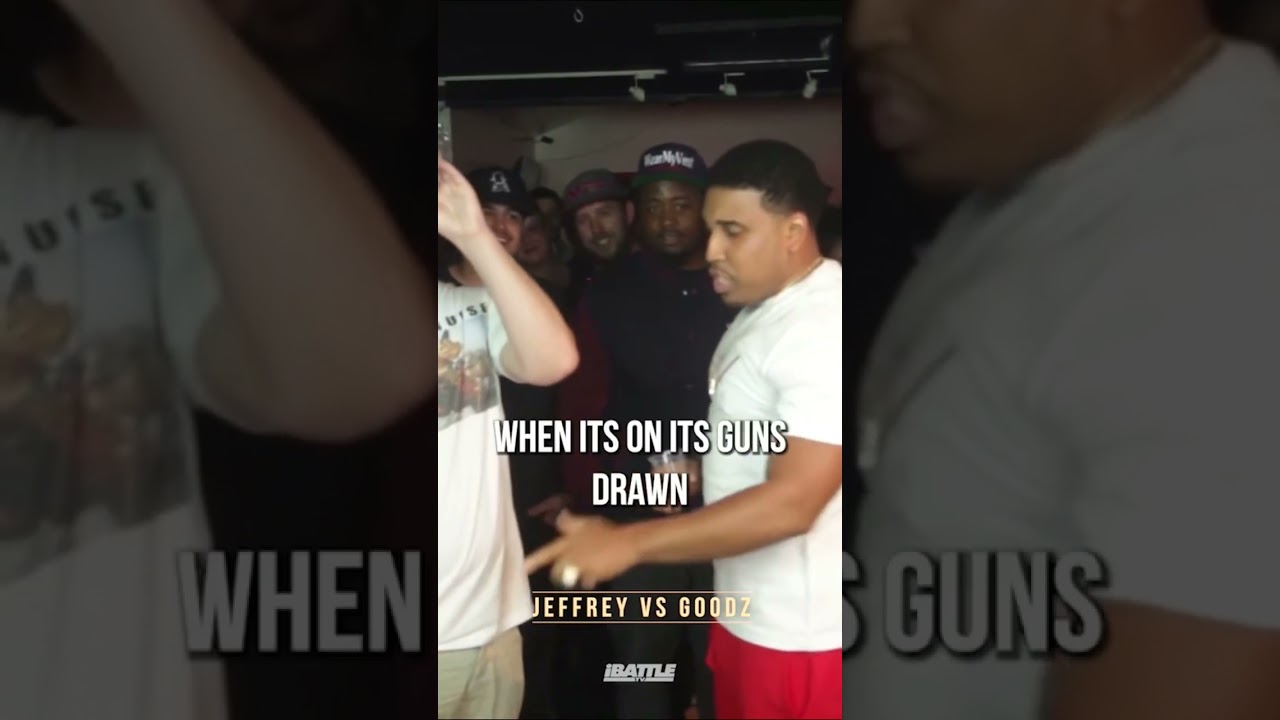 Goodz vs Jeffrey! 🤣🔥 #BattleRap #RapBattle #iBattle #URLtv #RBE #KOTD #Live #HipHop #entertainment