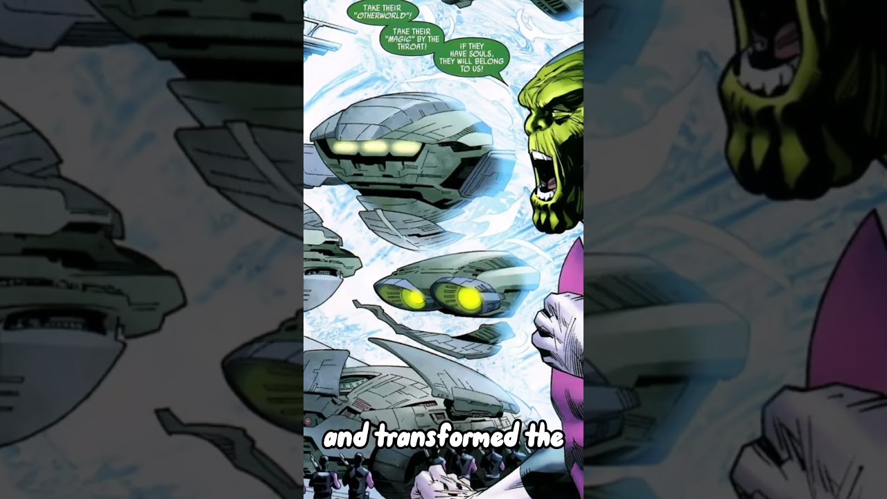 The #Skrulls once took over Earth.