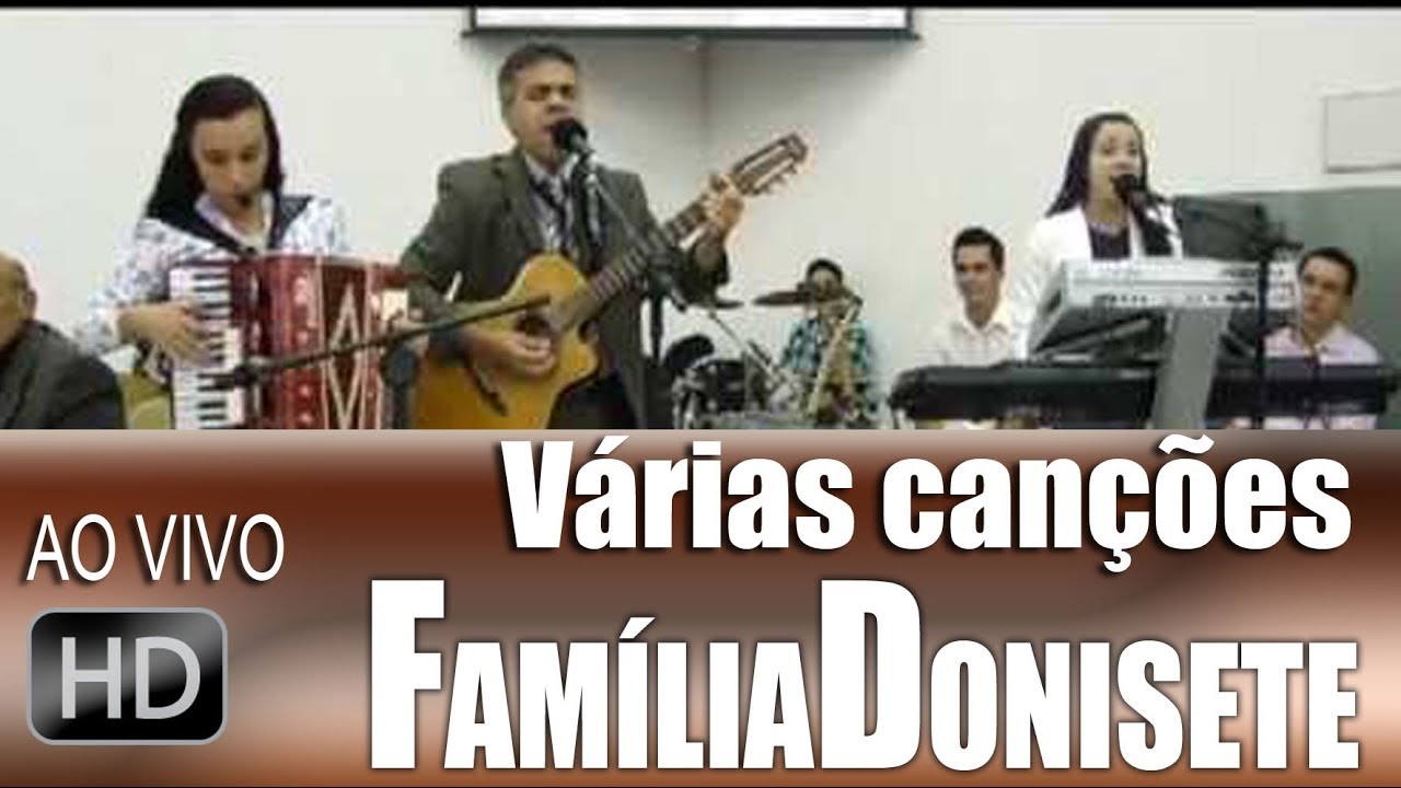 Família Donisete -Vou caminhando desse jeito! A nossa fé, Rico e Lázaro e outros / Família Donisete