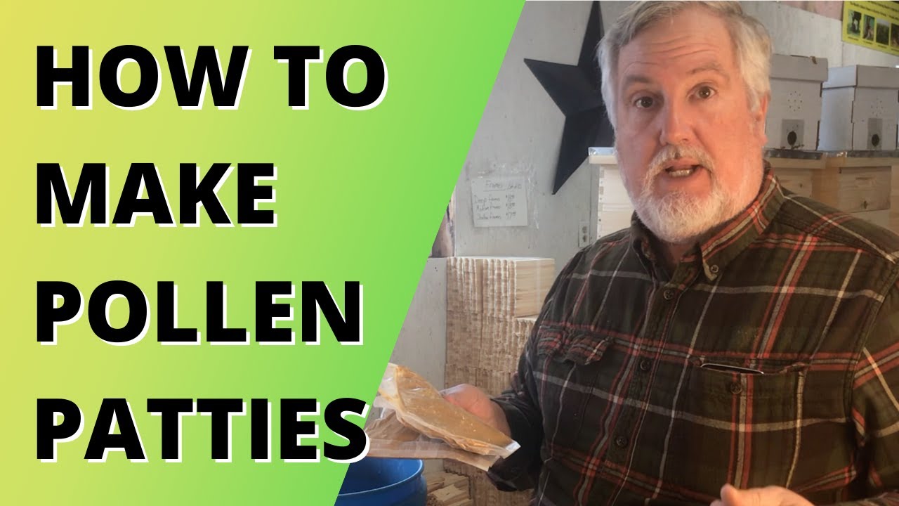 How to make pollen patties