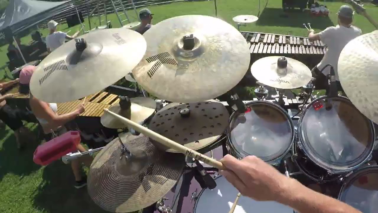 Carolina Crown 2022 Drumset Cam - "Right Here, Right Now"