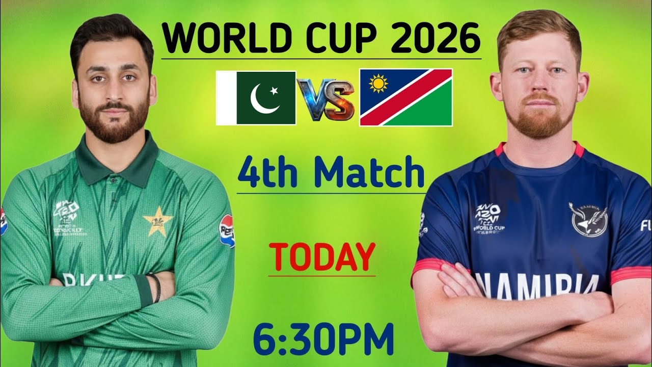 Pakistan vs Namibia match date time 2026 | Pakistan vs Namibia today match | Pak vs Nam live match