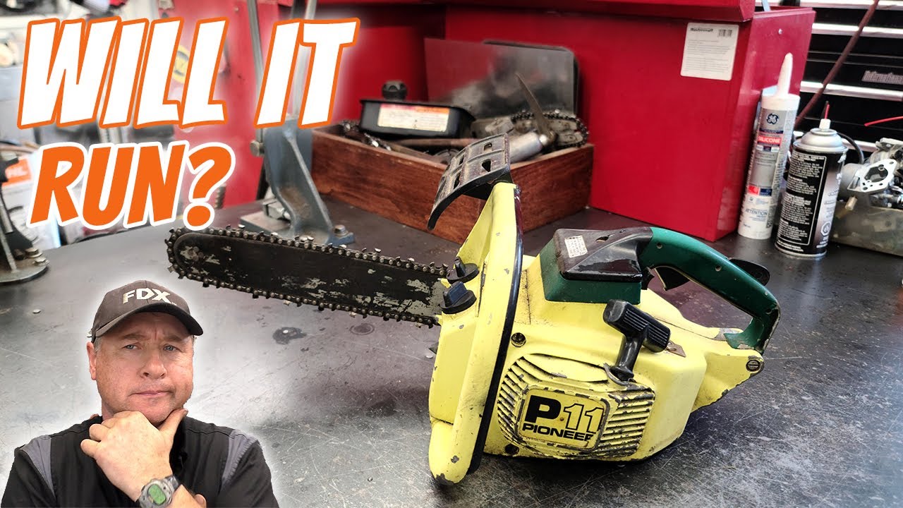 Will This Old Pioneer Chainsaw Run Again? Free Giveaway