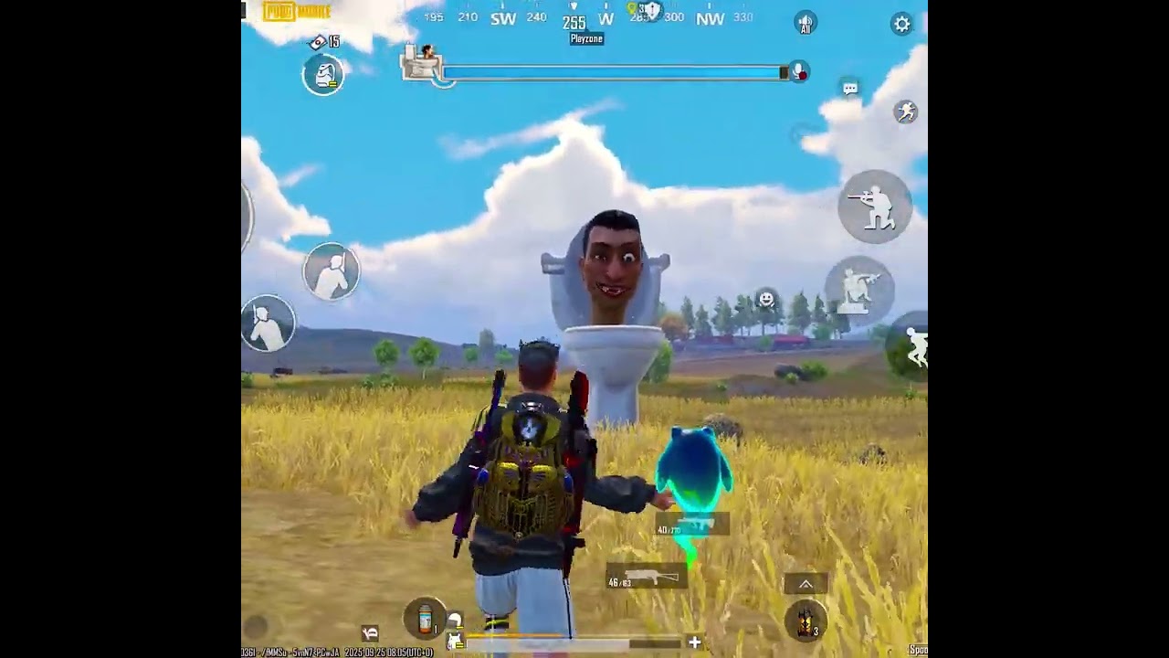 New update in PUBG 🤣😂🤣🚽🚽...#PUBGMID #pgm  #พับจี #PUBGTH 