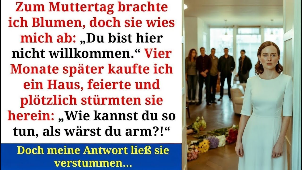 Am Muttertag verstoßen – Monate später kaufte ich ein Haus und schockte alle