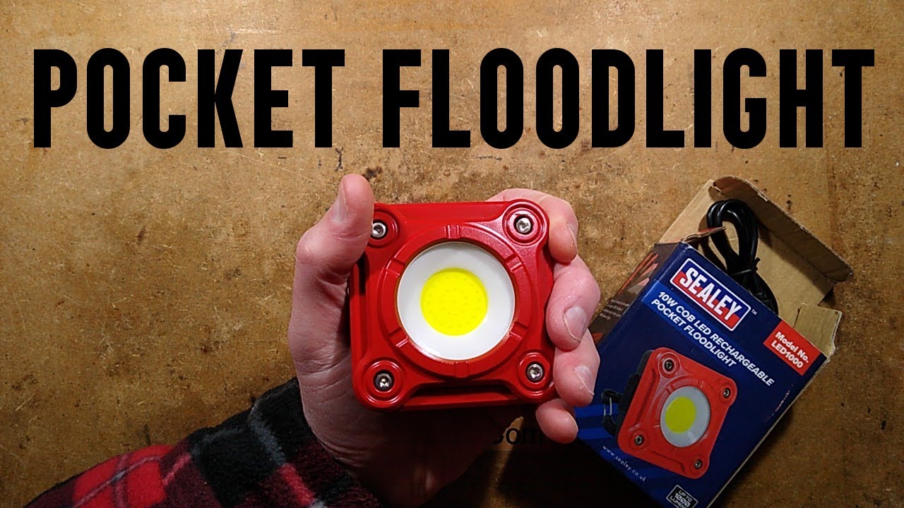 Pocket floodlight teardown - with schematic