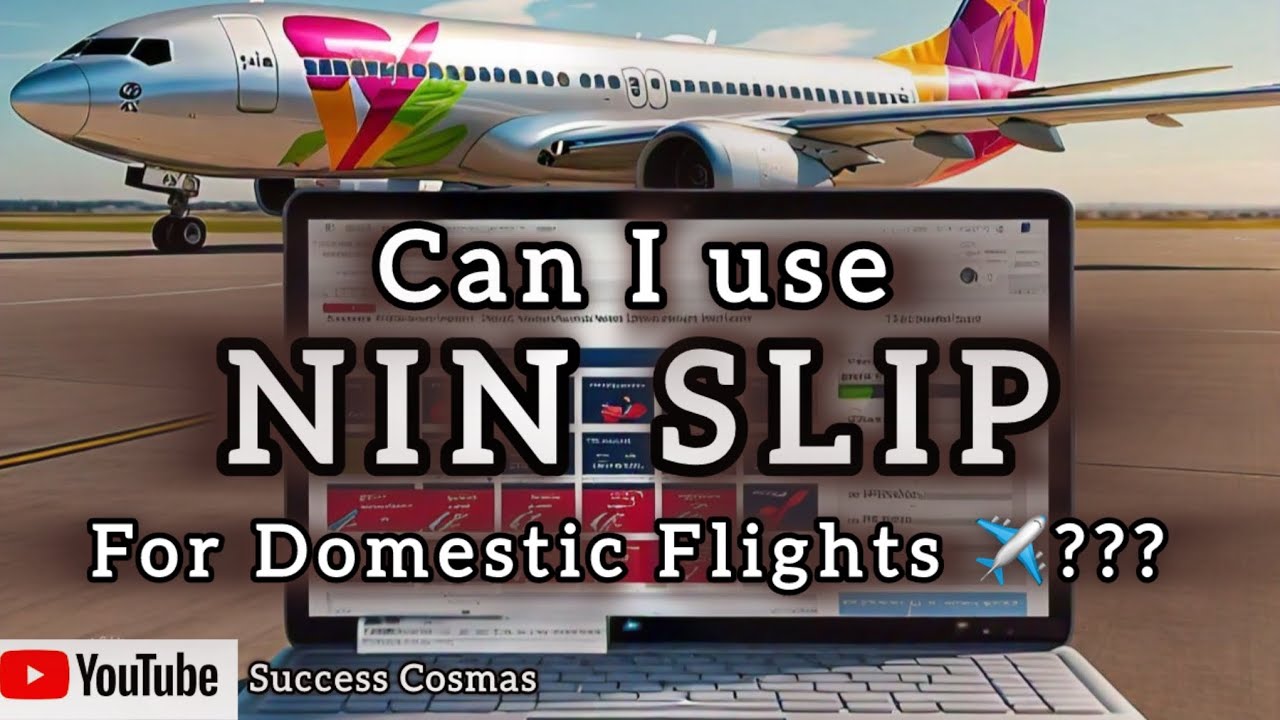 How to Board domestic Flights in Nigeria 🛩, using your NIN SLIP #aircraft #domesticflights #howto