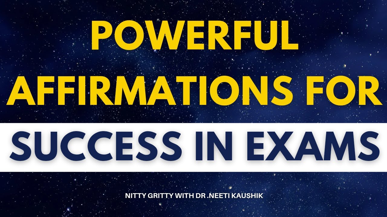 Positive Affirmations For Success in Exams (Do it At Night )