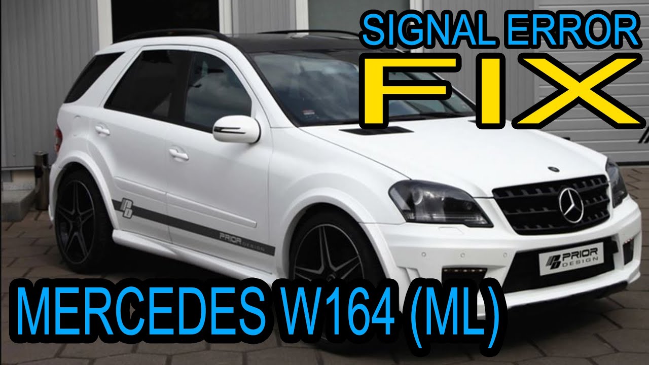 Mercedes ML (W164) Blinker Signal Error Fix DIY - GT Canada How To Ep. 27
