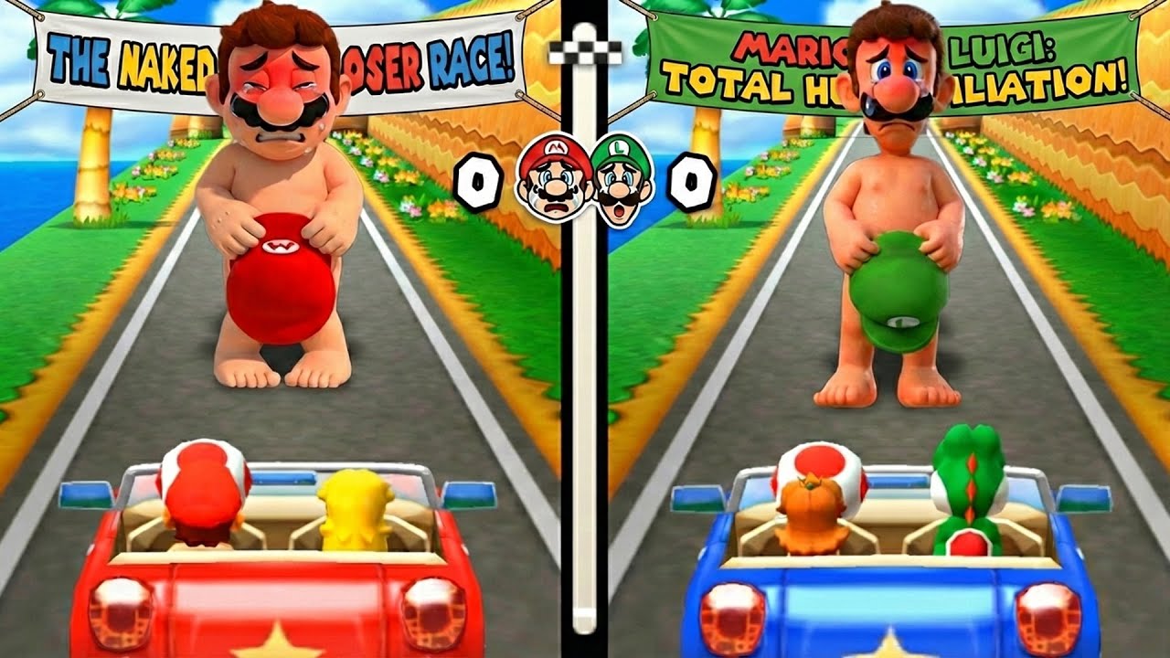 【マリオパーティ100ミニゲームコレクション】ミニゲームマリオVsピーチVsデイジーVsヨッシー(最強CPU｢たつじん)