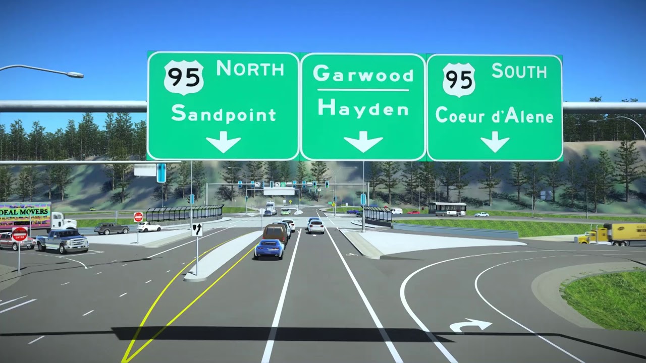 US-95/ID-53 Single Point Urban Interchange