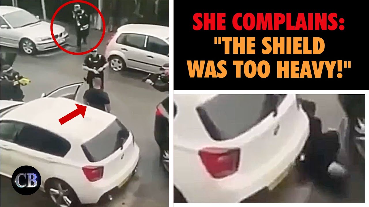 Female Officer Slips and Shoots Suspect Accidentally