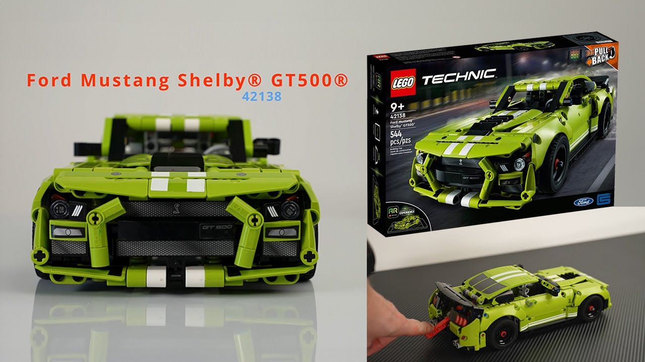 LEGO Technic 42138 Ford Mustang Shelby&reg; GT500 Speed build and play