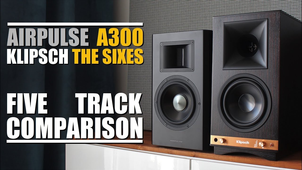 AirPulse A300 против Klipsch The Sixes || Сравнение 5 треков