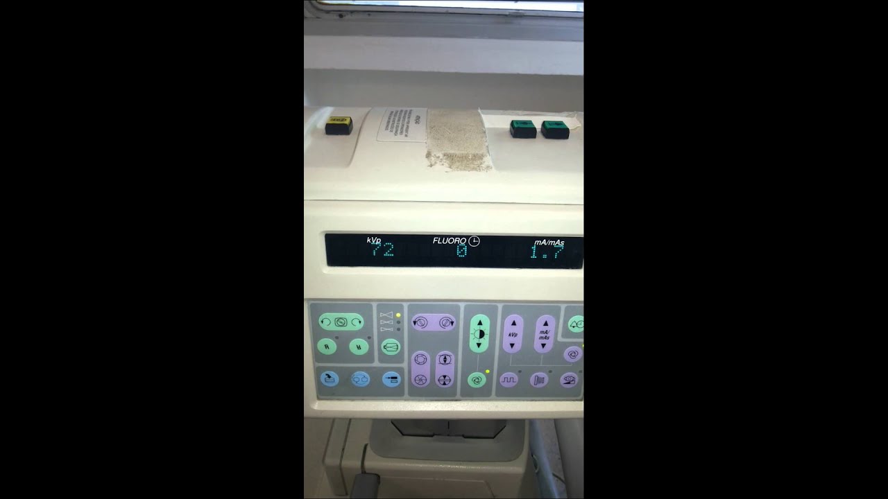 Treinamento  fluoroscopia OEC GE 9800 aula 1