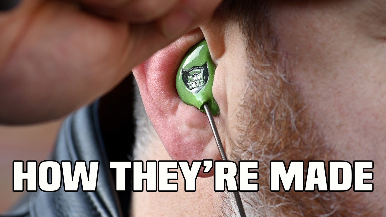 Как изготавливаются мотоциклетные беруши на заказ | За кулисами Ultimate Ear