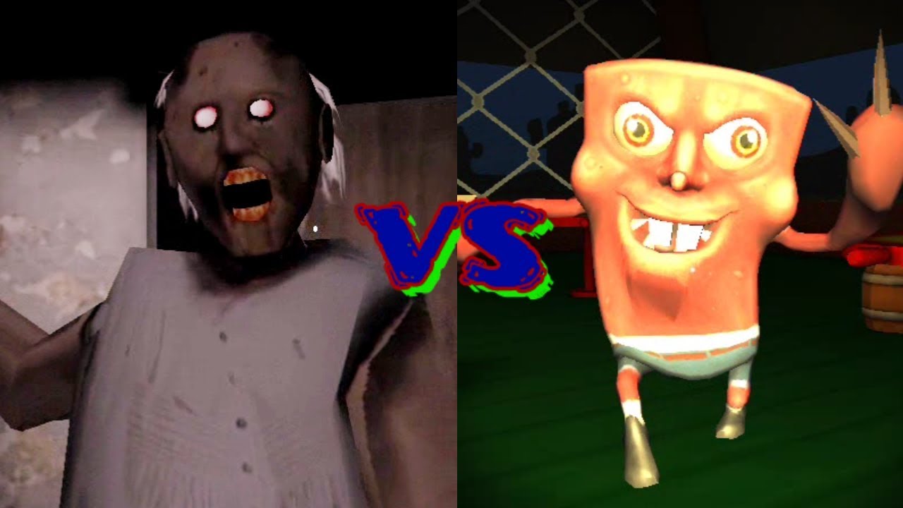 Granny vs Evil SpongeBob