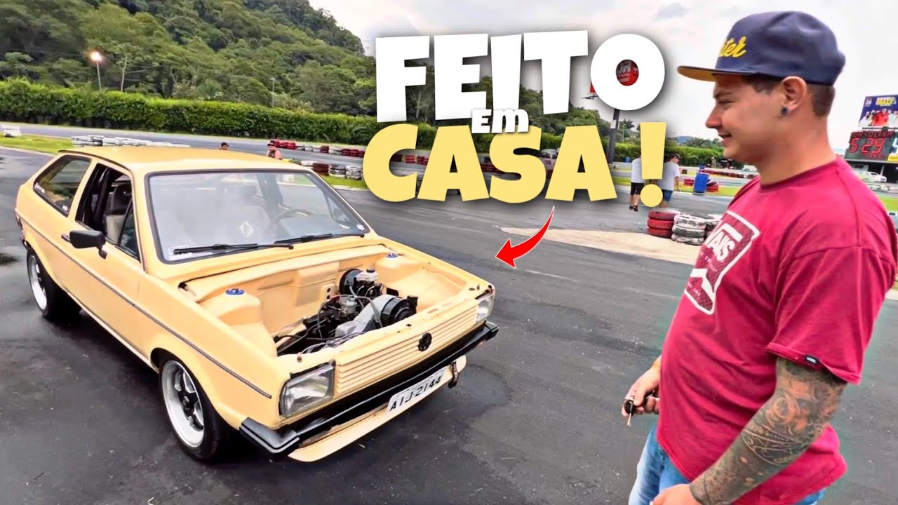 NÃO TAVA NADA COMBINADO 😱 GOL BX TURBO?