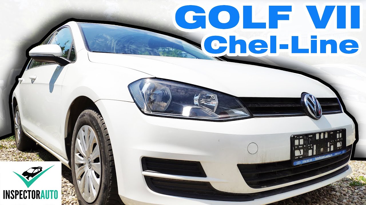 Verificare masina second hand | VW Golf 7 VII 1.6 TDI 90 2017 | Golf cu cele mai putine dotari