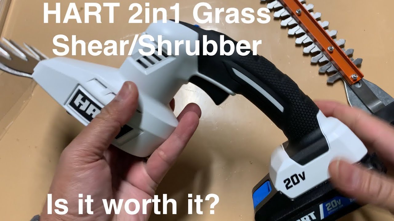 Is the HART 2in1 Grass Shear/Shrubber worth it? Review