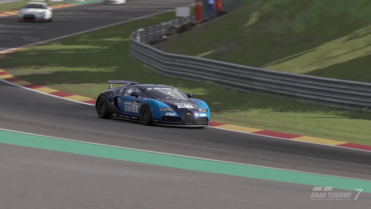 Bugatti Veyron Gr 4   à  Spa Francorchamps