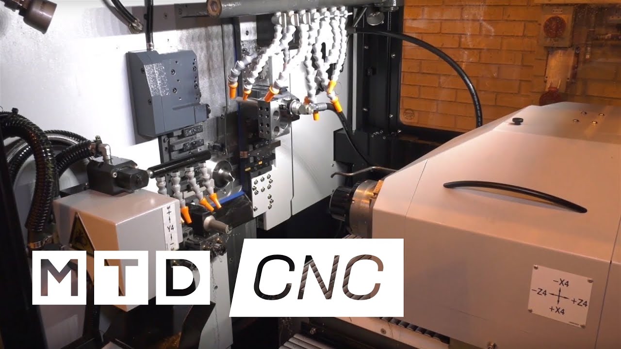 Ideal for making those hard to machine components the Tornos GT 32