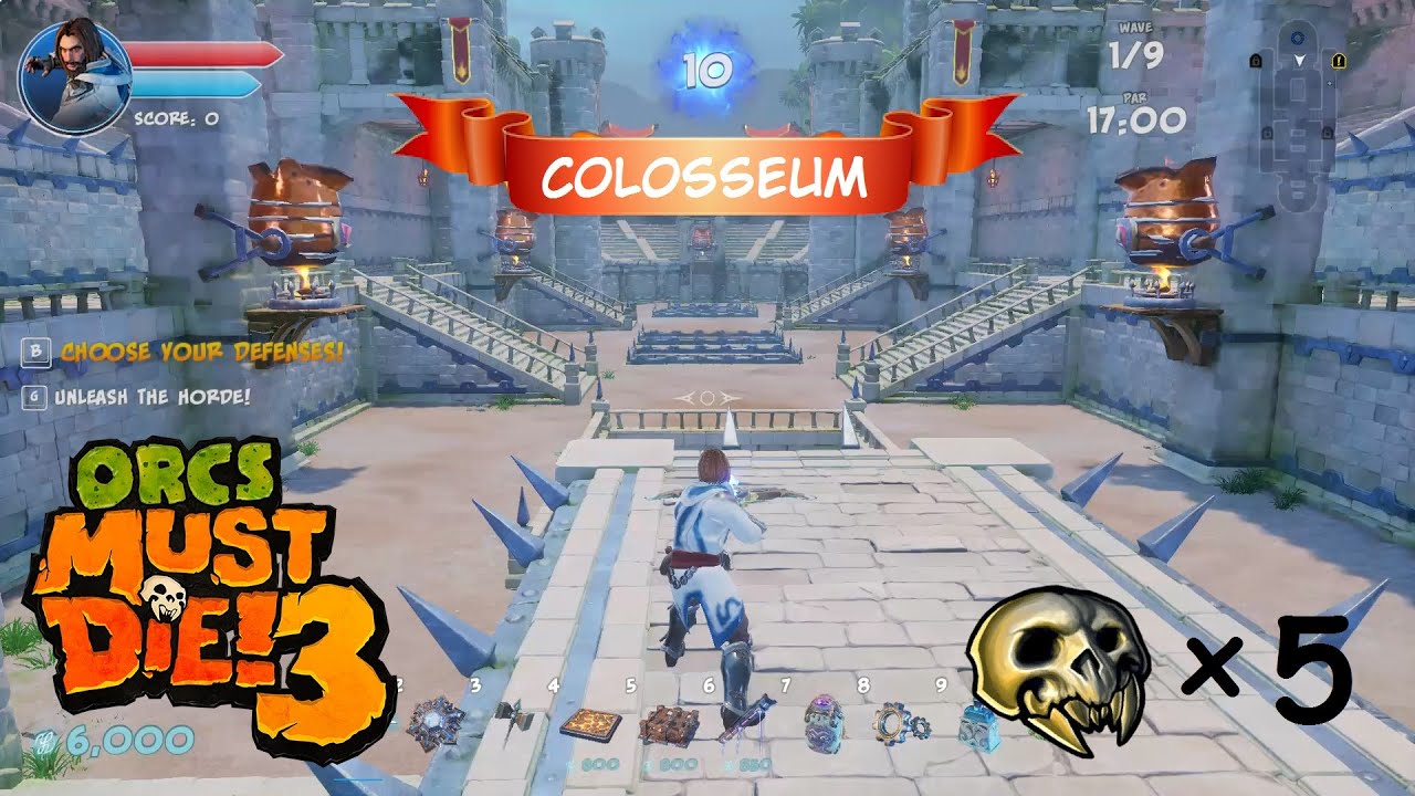 Orcs Must Die! 3 - Colosseum (Rift Lord) Easy & Simple 5 Skulls guide