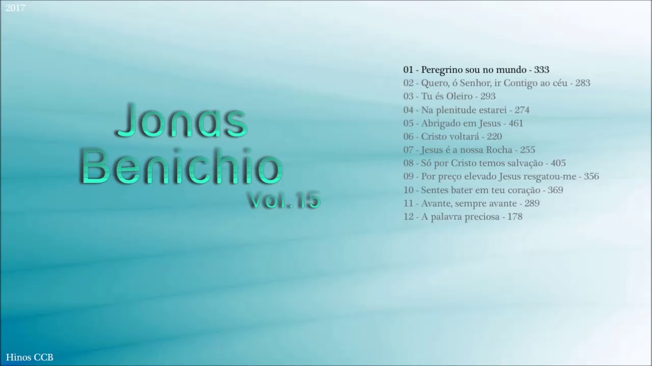 Jonas Benichio Vol.15 - CD Completo