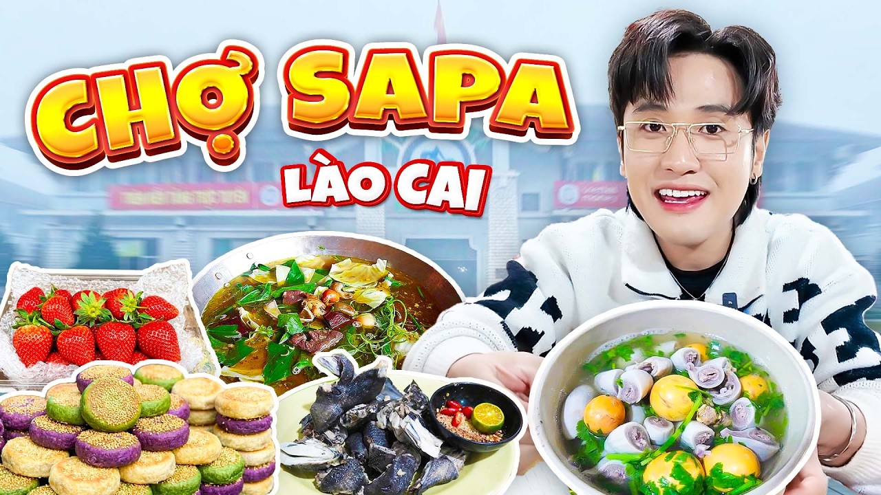 Chợ Sapa - Lào Cai | Thử Thách 100K