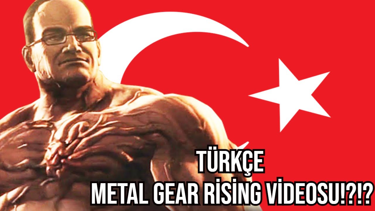 TÜRKÇE METAL GEAR RİSİNG VİDEOSU!?!?