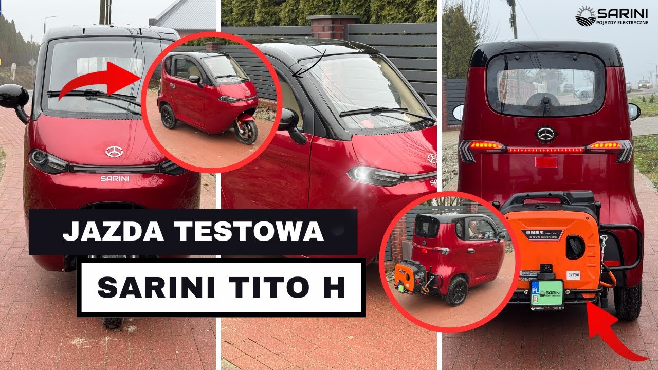 JAZDA TESTOWA: PIERWSZA W POLSCE HYBRYDA BEZ PRAWA JAZDY, JAK RADZI SOBIE W TRASIE? #sarini #new