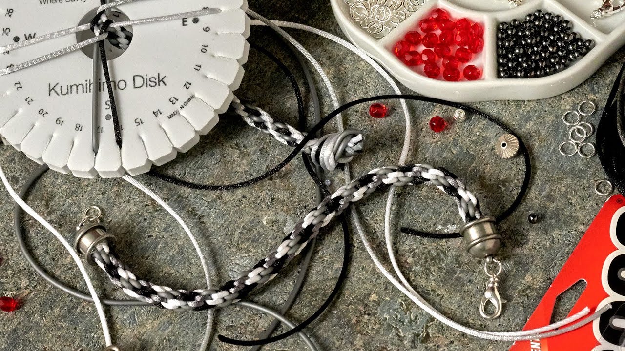 Kumihimo Basics - 8 Cord Spiral