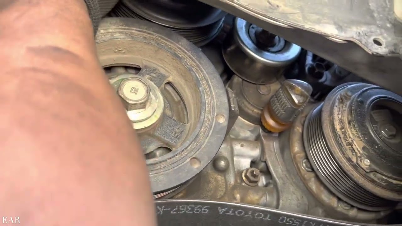 REEMPLAZO DE BANDA DE SERPENTINA FÁCIL RÁPIDO Y SIN HERRAMIENTA EN TODO TOYOTA 3.5L