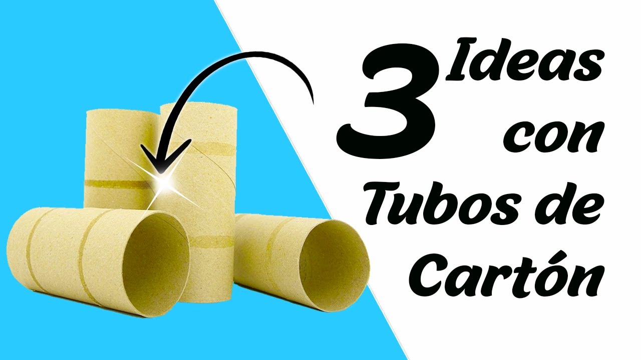 3 IDEAS con Tubos de Cartón || Manualidades Recicladas || Ecobrisa