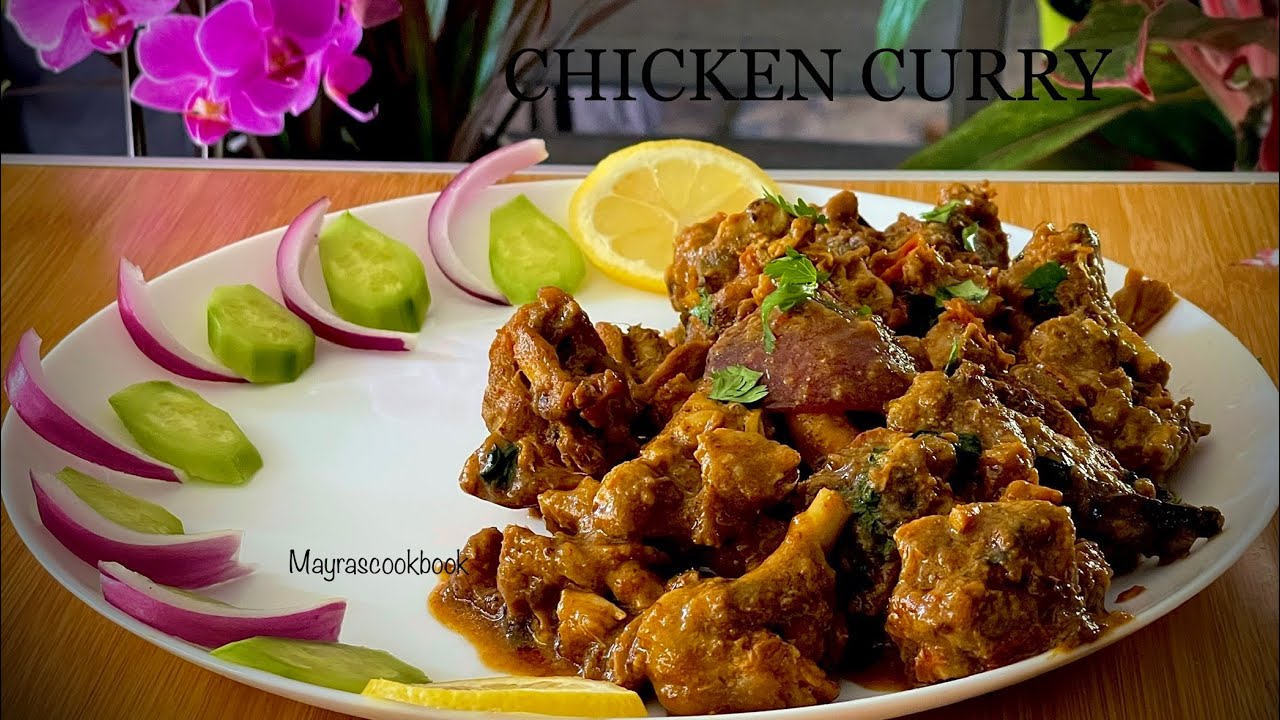 BEST CHICKEN CURRY EVER // SIMPLE CHICKEN CURRY RECIPE FOR BEGINNERS //YOGHURT CHICKEN CURRY RECIPE