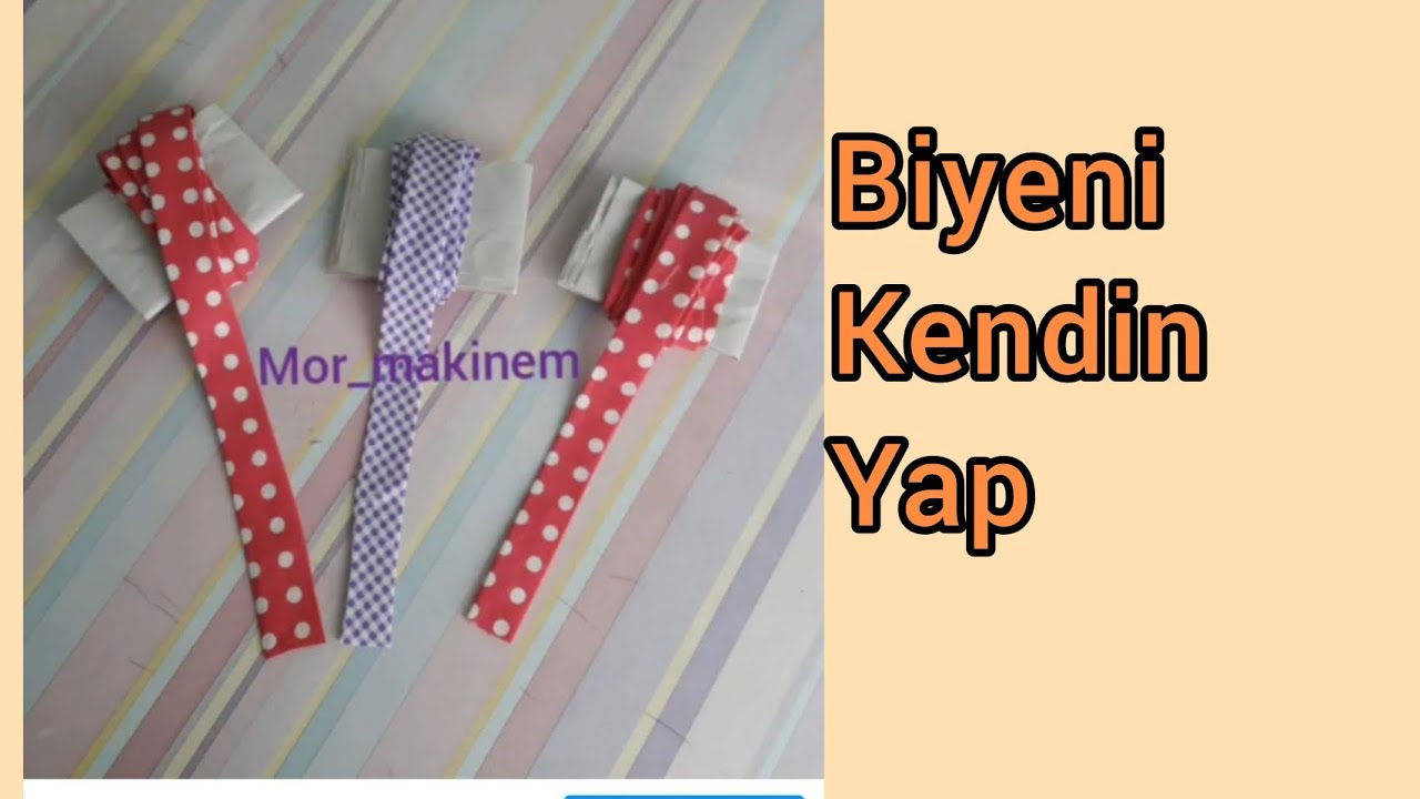Biye yapımı/ Biyeni kendin dik/diy