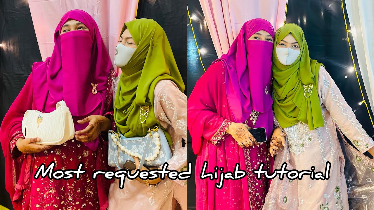 Most demanding Hijab Tutorial🧕😍&hearts;️ #niqabivloggertamanna